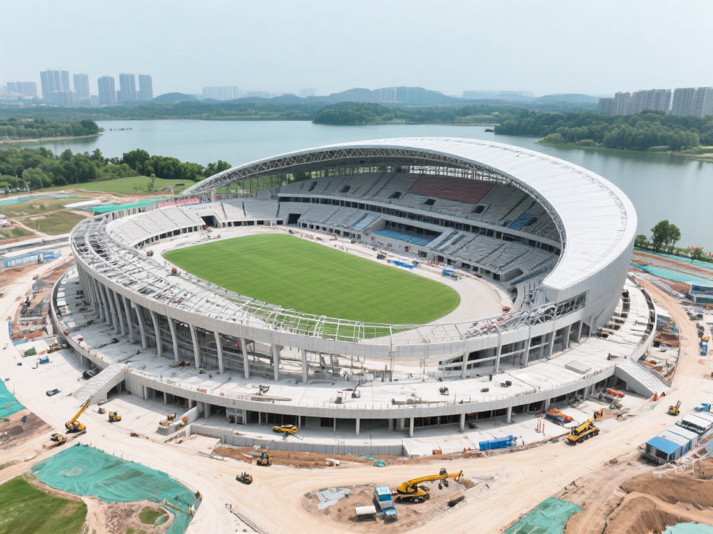 皇冠湖体育中心最新动态,工程已过半程 (皇冠湖体育中心最新动态:工程进度已过半程!) 据相关负责人透露,皇冠湖体育中心的建设工作自启动以