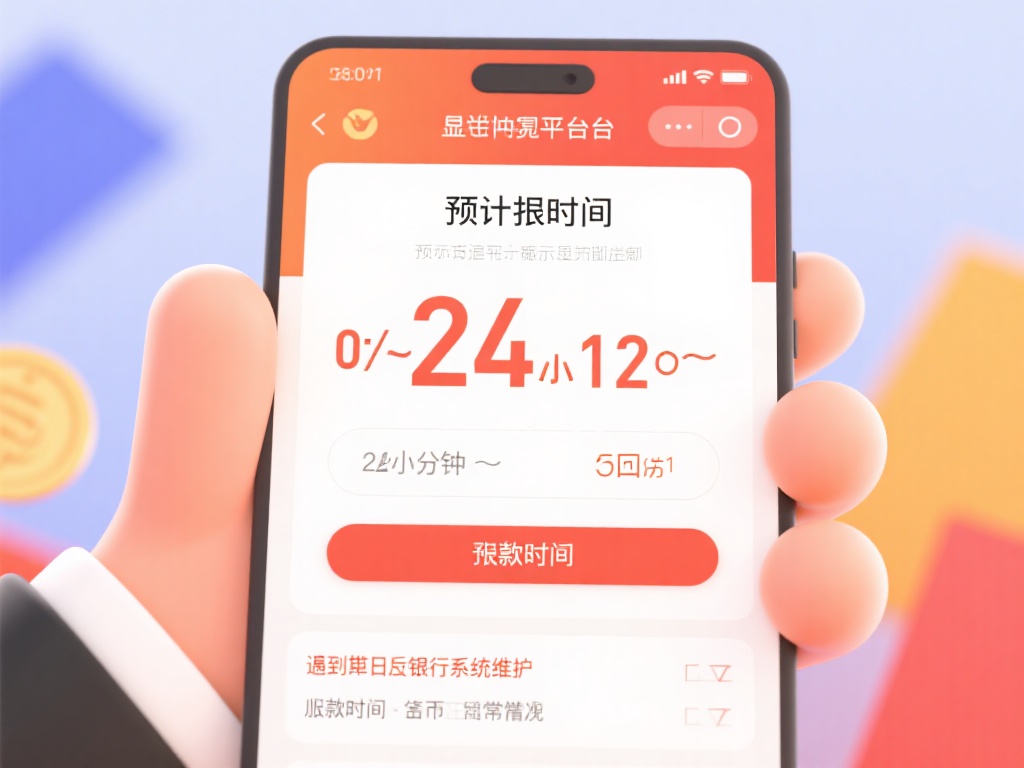 一般情况下，平台会显示预计到账时间，通常为几分钟到